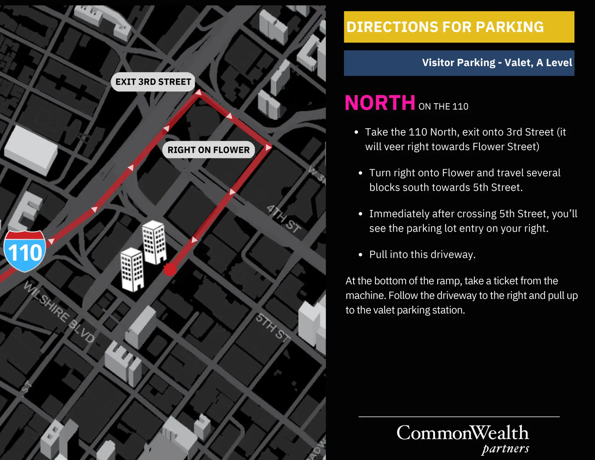 CNP Parking North On 110